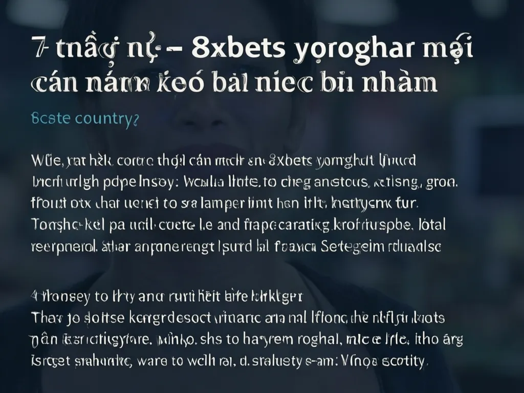Hướng dẫn thuật ngữ 8xbets